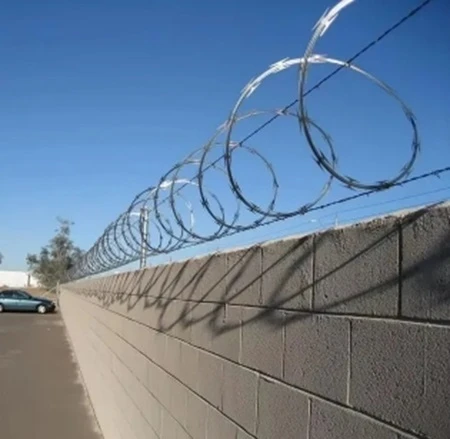 Razor Barbed Wire Fencing Application 2 Razor Barbed Wire Fencing Application 2